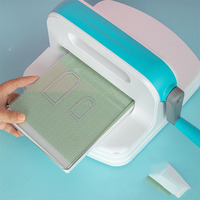 Machine de découpe et d'embossage miniature A4/A5 faite à la main avec motifs animaux pour scrapbooking et création artistique, outil de bricolage - Vente chaude