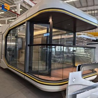 Usine de fabrication de maisons capsules spatiales modernes ODM/OEM professionnelles |   Conception préfabriquée personnalisée pour le glamping et les éco-réseaux mondiaux