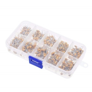 OKYN-Y2088 500 pièces 10 valeurs chacune 50 0.1uF-10uF(104~106) 50V Kit d'assortiment de condensateurs céramiques multicouches - Product Image 1