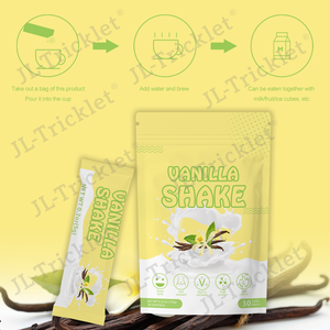 Poudre de shake protéiné mélangée JuLong, saveur vanille instantanée, brûleur de graisse et amincissant beauté, sachet de poudre de shake diététique - Product Image 6