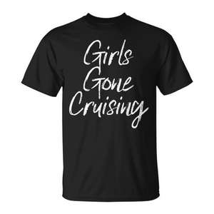 T-shirt promotionnel assorti pour femmes, idéal pour les voyages en bateau et les week-ends entre filles 2020 - Product Image 1