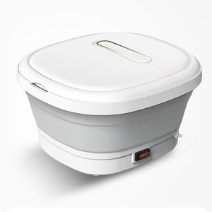 NINGDECRIUS Vasca Elettrica per <span class=keywords><strong>Pediluvio</strong></span> Shiatsu con Vibrazione e Rotolamento, Portatile, con Controllo del Timer - Product Image 1