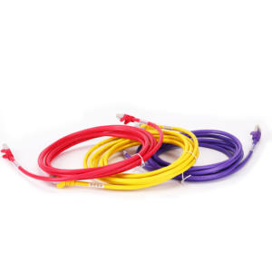 Câble <span class=keywords><strong>Ethernet</strong></span> RJ45 personnalisé en gros, câble réseau <span class=keywords><strong>Cat</strong></span> 5e <span class=keywords><strong>Cat</strong></span> 6e 24/26/28 AWG, cordon de brassage UTP extérieur - Product Image 5