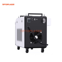 Machine de nettoyage au laser pulsé industriel 1000W, refroidissement par eau, laser à fibre, élimination de la rouille, de la peinture et de l'oxyde pour le métal