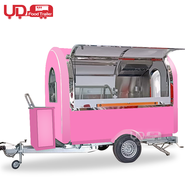 Electric Food Cart Juice Coffee Van