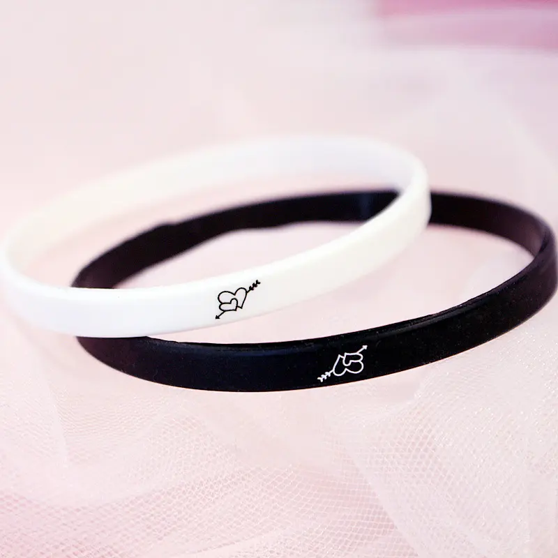 High Quality Colorful Rubber Bracelet Silicone Wristband For Events