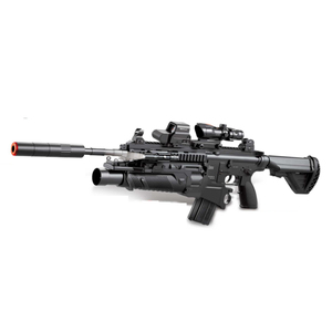 ปืนของเล่นไฟฟ้า XYL HK416D ยิงเจล 7 มม. อัตโนมัติ สำหรับเด็ก เล่นเกมต่อสู้ ปลอดภัย ทำจากพลาสติก - Product Image 1