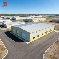 Estructura de Acero de Bajo Costo de Nuevo Diseño ZTSS, Estándar ASTM, Soldadura Rápida, Aplicación Ligera para Almacenes y Almacenamiento