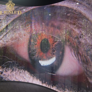 Lionled công nghệ mới trong suốt Màn hình hiển thị LED cho trung tâm mua sắm cửa hàng bán lẻ thang máy rèm trong nhà cửa sổ kính cho - Product Image 4