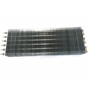 Electric Industrial Fin Type Strip Tube Element Customized Finned Tubular Heaters With Cooling Fins