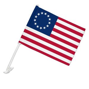 Изготовленный на заказ твердый и надежный Автомобильный флаг размером 12x18 с национальным рисунком - Product Image 4