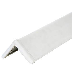 Белые и черные пластиковые настенные Угловые протекторы из ПВХ прозрачные пластиковые Угловые защитные протекторы для стен - Product Image 5