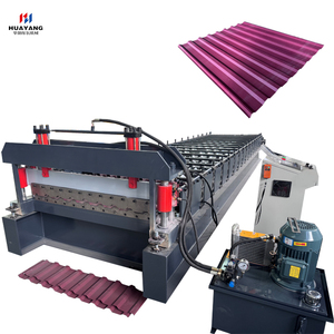 Machine de formage à froid pour la fabrication de tuiles et de bardeaux en acier coloré pour toitures métalliques - Product Image 5
