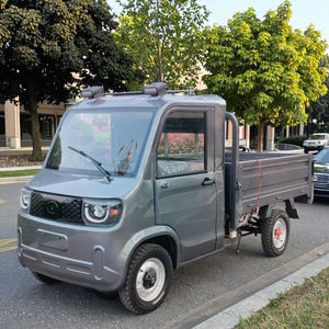 Mini camionnette électrique à quatre roues et deux sièges avec lit de chargement Véhicule à énergie nouvelle pour le transport de passagers et de marchandises - Product Image 2