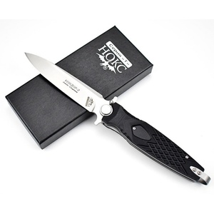 มีดพับสแตนเลสแข็งแรงทนทาน รุ่น HK Mamba ของรัสเซีย สำหรับกิจกรรมกลางแจ้ง ตั้งแคมป์ ตกปลา พกพาสะดวก EDC มีดทางยุทธวิธี OEM - Product Image 5