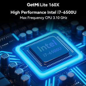 GetMi Lite 160X <strong>Custom</strong> Laptop <strong>Core</strong> I3 I5 <strong>I7</strong> 6500U Original Laptop Black <strong>PC</strong> Notebook Computer 16GB+512GB Laptop - Product Image 2