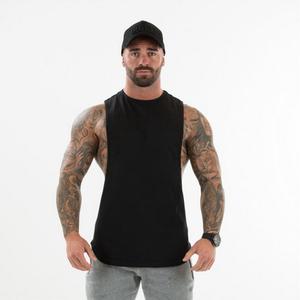 Passuxi Best seller Fitness Running 2025 nuovo gilet da <span class=keywords><strong>uomo</strong></span> estivo abbigliamento sportivo tinta unita senza maniche maglietta da <span class=keywords><strong>uomo</strong></span> - Product Image 3