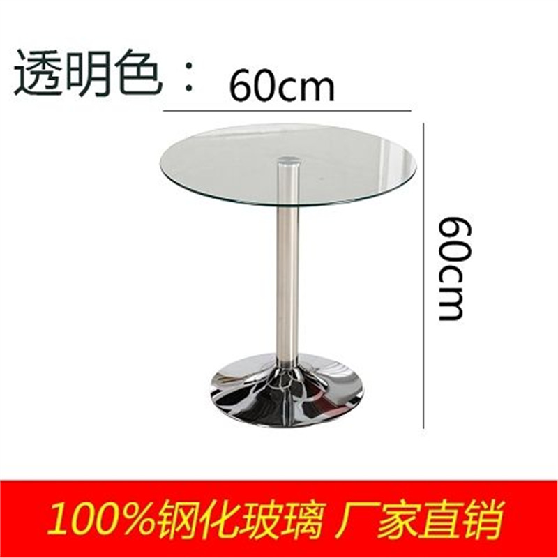 60cm de diámetro y 60cm de altura, transparente