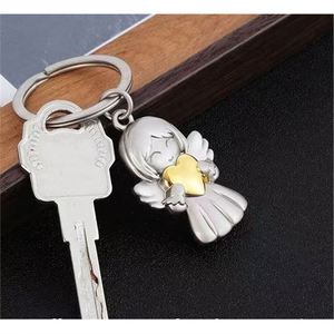 Llavero de Ángel Guardián con Sonrisa de Niña y Corazón, Colgante para Bolso, Éxito de Ventas Transfronterizo - Product Image 6