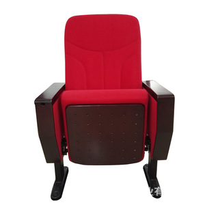 Silla de Teatro Reversible Roja con Color Personalizable y Reposabrazos para Auditorio y Sala de Conciertos - Product Image 5