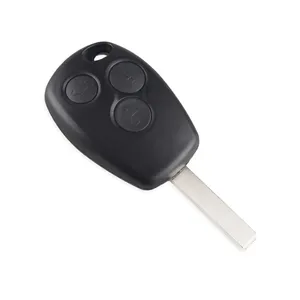 Coque de télécommande de voiture à <span class=keywords><strong>3</strong></span> boutons de remplacement pour Renault Trafic Vivaro Primastar Kangoo 2 <span class=keywords><strong>Clio</strong></span> NE72 VA2 Clés de véhicule à lame - Product Image 2