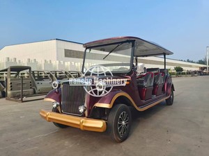 Coche clásico eléctrico de nueva energía de 4 plazas de Estilo Vintage para recorridos turísticos - Product Image 6