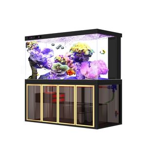 อุปกรณ์ตู้<span class=keywords><strong>ปลา</strong></span> <span class=keywords><strong>ตู้</strong></span><span class=keywords><strong>ปลา</strong></span>กระจกใสพิเศษ พร้อมตู้วางตู้<span class=keywords><strong>ปลา</strong></span>และตัวกรองด้านล่าง <span class=keywords><strong>ตู้</strong></span><span class=keywords><strong>ปลา</strong></span>สำหรับ<span class=keywords><strong>ปลา</strong></span>ในน้ำจืด - Product Image 5