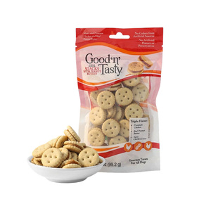 Golosinas para perros Good'n'Tasty: galletas rellenas de mantequilla de maní para la dentición, refrigerios y recompensas de entrenamiento para perros pequeños. - Product Image 2