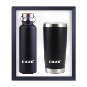 Biểu tượng tùy chỉnh isothermos 500ml kinh doanh chân không Flask Bộ Quà Tặng thép không gỉ Hot & lạnh Flask cup - Product Image 3