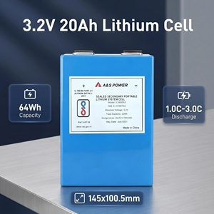 แบตเตอรี่ LiFePO4 3.2V 20Ah พร้อมระบบ BMS ในตัว สำหรับเก็บพลังงานแสงอาทิตย์ในรถบ้าน - Product Image 5