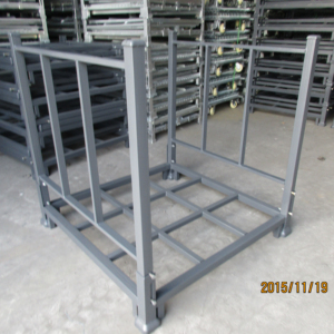 Estante de Armazenamento de Estrutura Aberta Empilhável de Aço Reforçado para Paletes, Compatível com Empilhadeiras - Product Image 3