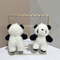 Peluche Ourson Brun Mini 15cm avec Logo T-Shirt Songshan Toys, Pendentif Breloque Porte-clés, Cadeau Promotionnel