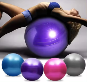 Venta al por mayor personalizado impreso Anti Burst Big Core Pilates ejercicio Fitness gimnasio 55cm 65cm 75cm pelota de Yoga antideslizante a prueba de explosiones - Product Image 1