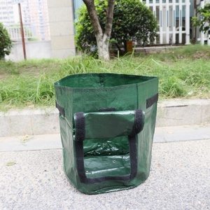 Bolsas de Cultivo de Tela PE de 15 Galones con 2 Asas, Duraderas y Plegables, para Cultivo en Elevación, Ideales para Plantar Vegetales en Exteriores - Product Image 1