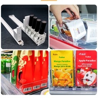 PVC personnalisé supermarché boisson collation poussoir dépanneur étagère de l'île pousseur de cigarettes dépanneur