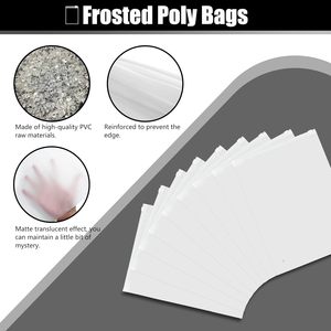 Venta al por mayor de bolsas de cremallera esmeriladas de doble cara personalizadas con logotipo impreso de plástico <span class=keywords><strong>para</strong></span> hombres, sudaderas con capucha, trajes, soluciones de almacenamiento con cremallera - Product Image 3