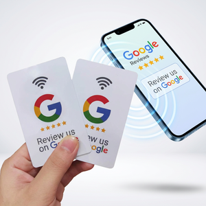 Tarjetas NFC de PVC para Reseñas de <span class=keywords><strong>Google</strong></span>, Pago Inteligente sin Contacto, Herramienta de Retroalimentación Reutilizable para Tiendas, Restaurantes, <span class=keywords><strong>Funciona</strong></span> con Todos los Teléfonos - Product Image 6