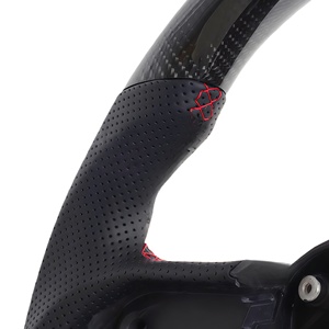 Volante <span class=keywords><strong>Challenger</strong></span> de Cuero NAPPA, Volante de Fibra de Carbono para <span class=keywords><strong>Dodge</strong></span> Charger, Compatible con <span class=keywords><strong>Challenger</strong></span> Charger 2015-2020 - Product Image 5