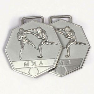Medallas Deportivas Personalizadas de Aleación de Zinc con Diseño 3D Dorado para Maratón 5K, Fútbol, Taekwondo, con Cinta - Product Image 5