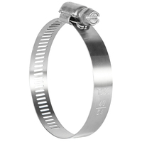 Collier de serrage américain réglable en acier inoxydable pour tuyaux, à usage général