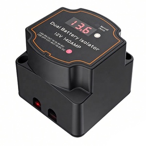 Kit Isolatore Intelligente VSR 12V 140A, Relè Isolatore per Batteria, Caricabatterie Automatico <span class=keywords><strong>Doppio</strong></span> per Auto Tipo PC - Product Image 1