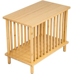 Tre Bàn cà phê trang trại với lưu trữ mộc mạc Cocktail bảng, vuông Bàn cà phê phòng họp phòng khách - Product Image 1