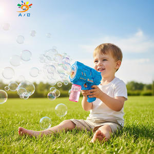 3 + आयु एब्स प्लास्टिक लाइट ध्वनि प्रभाव आउटडोर खिलौना बच्चों के लिए इलेक्ट्रिक स्पेस बबल गन खिलौने उपहार - Product Image 4