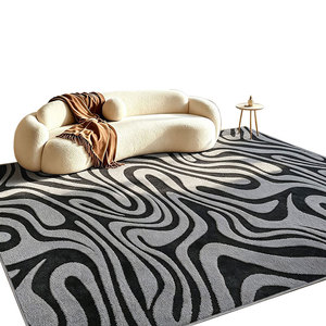 <span class=keywords><strong>Tappeto</strong></span> BEIMO in Peluche Lavabile 120x160cm, Morbido <span class=keywords><strong>Tappeto</strong></span> Antiscivolo per Soggiorno, Camera da Letto, <span class=keywords><strong>Cucina</strong></span>, Elegante Design Geometrico <span class=keywords><strong>Beige</strong></span> - Product Image 6