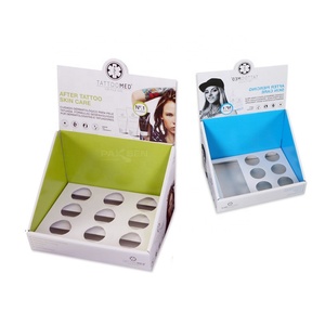 Customizable Cardboard Countertop Display <b>Boxes</b> for Makeup & Skin Care Marketing Tabletop Rack Stand - Product Image 5