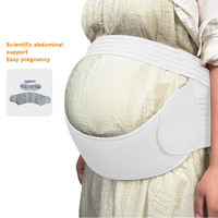 Bande de grossesse élastique réglable respirante, soutien lombaire de maternité, protection prénatale, protection médicale