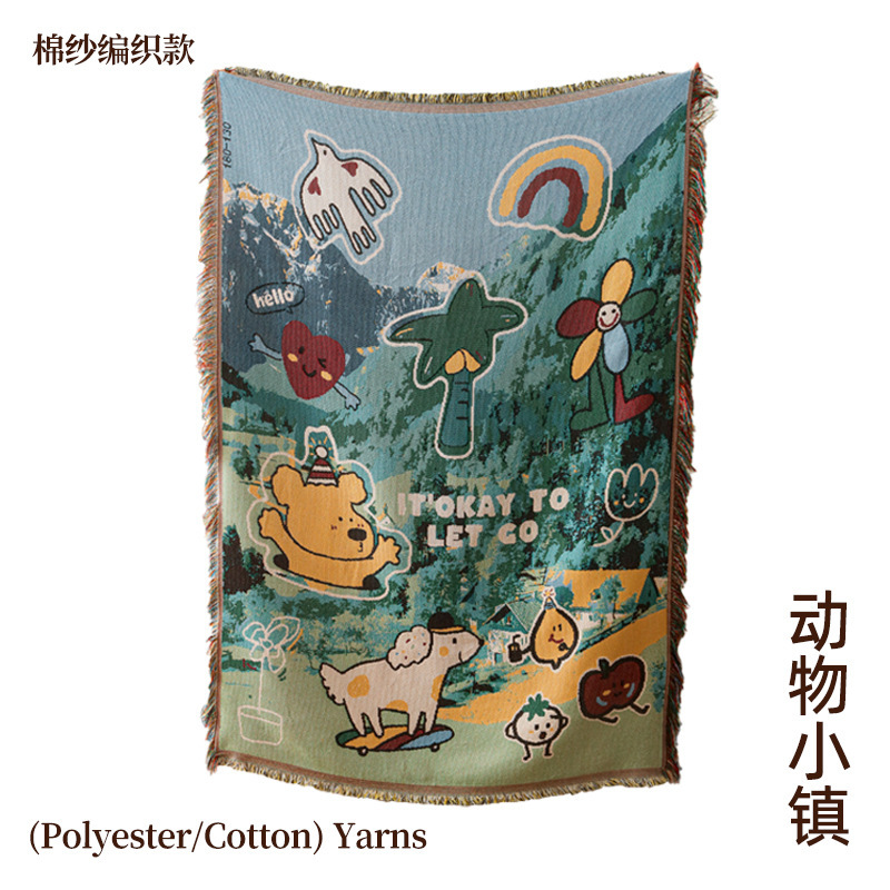 Tapis de pique-nique Animal Town-180-130cm