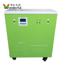 Système de générateur solaire compact 3KW WON-W1-1AP3000W avec contrôleur MPPT et onduleur à onde sinusoïdale pure pour le camping en extérieur