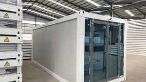 20ft Flat Pack Light Steel Container House Prefab Detachable <b>Camping</b> Home for Workshops and Offices - Product Image 5