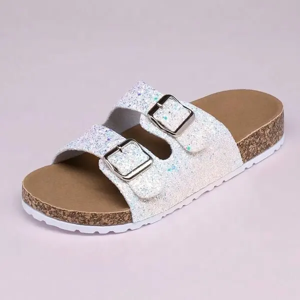 2024 Новые Модные Недорогие повседневные летние модные детские сандалии для девочек с пробками сандалии для детей